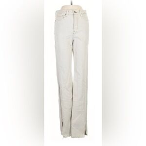 Good American Off-White Denim Jeans